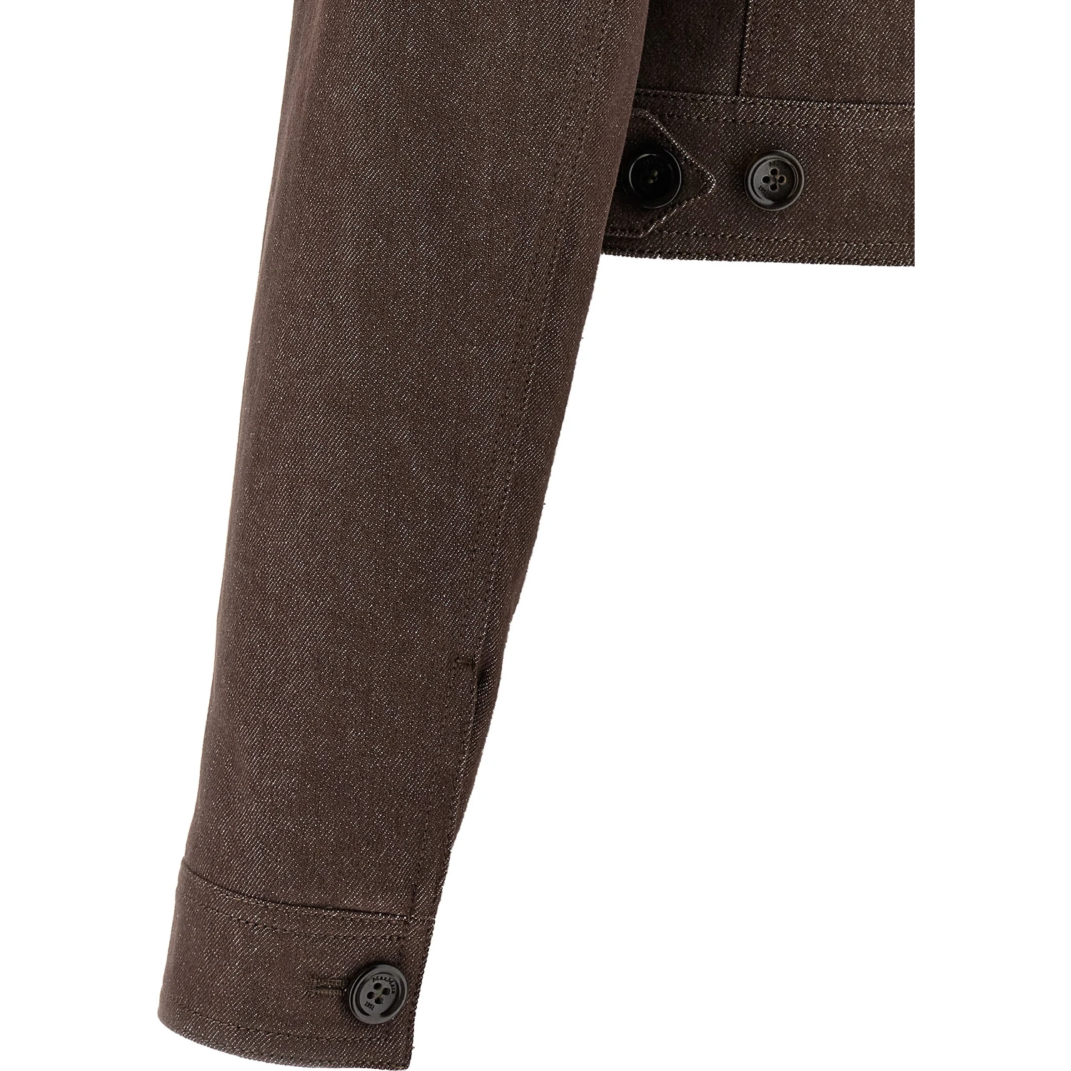 Brown Cotton Blazer