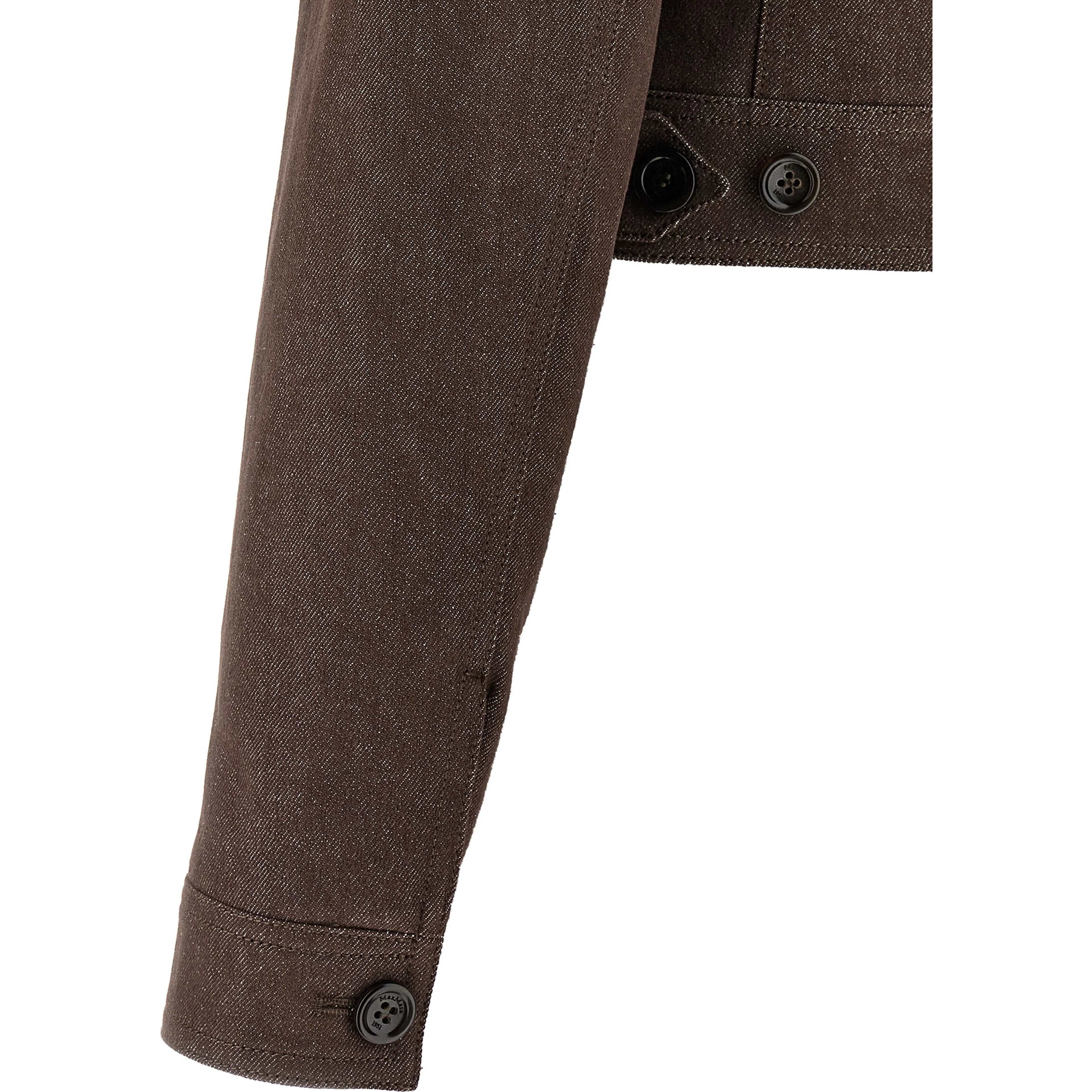 Brown Cotton Blazer