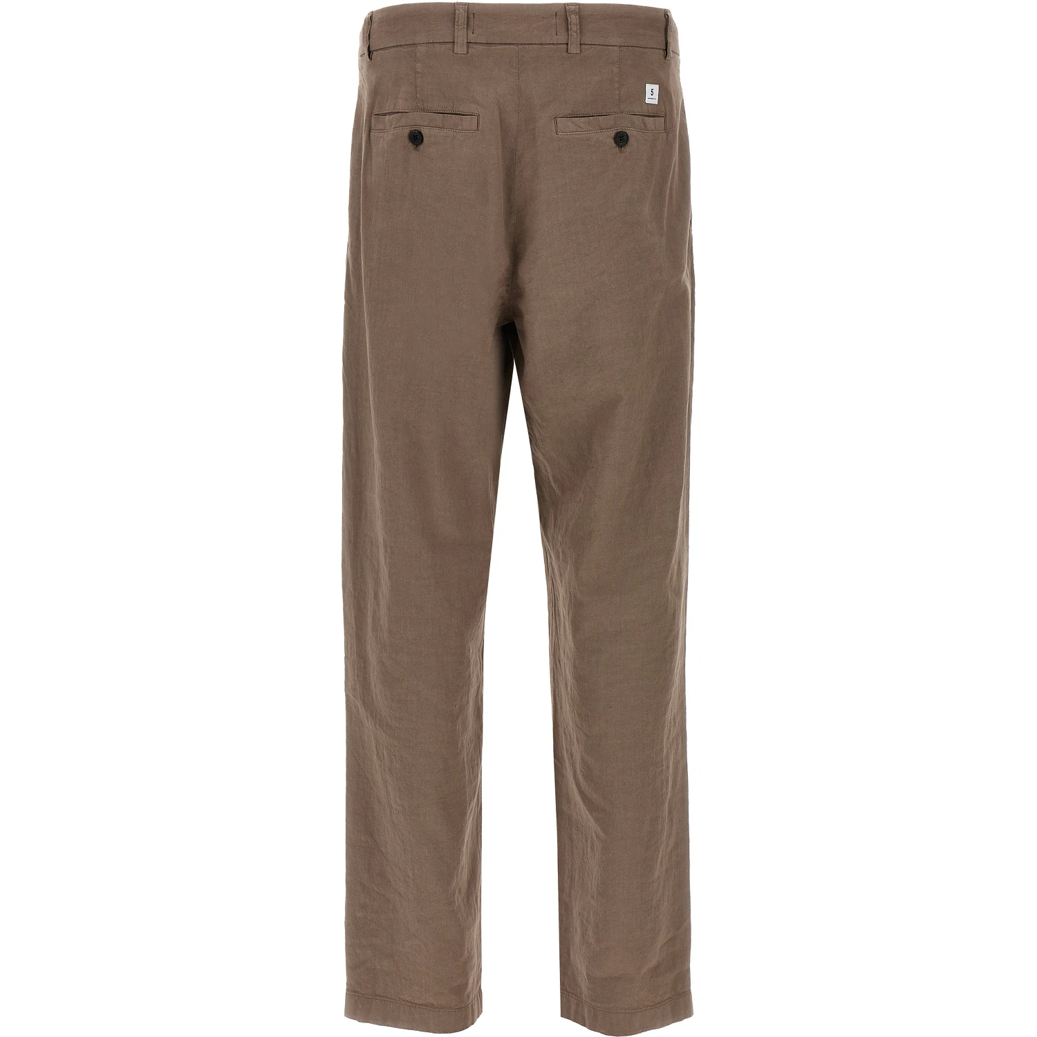Brown Linen Pants