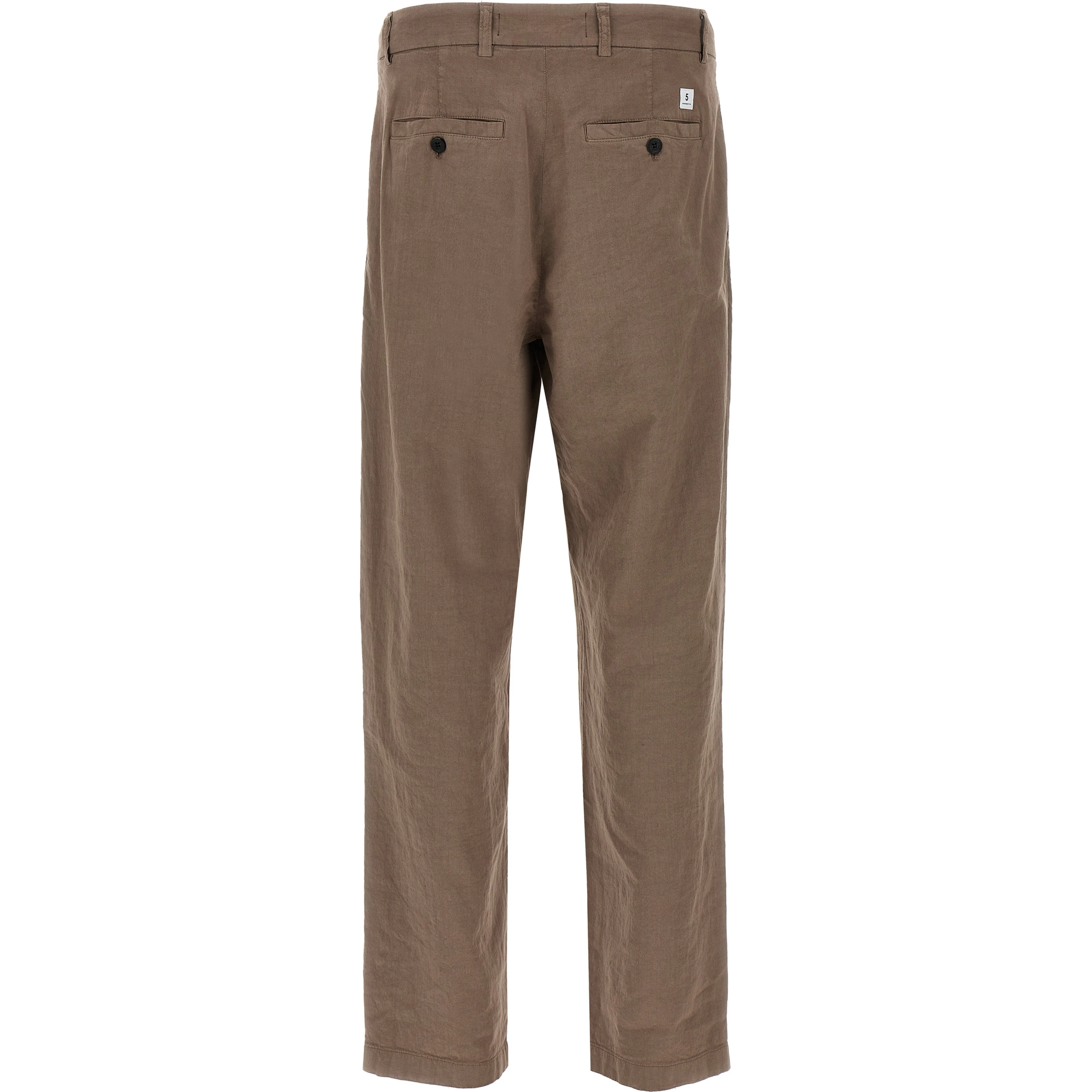 Brown Linen Pants