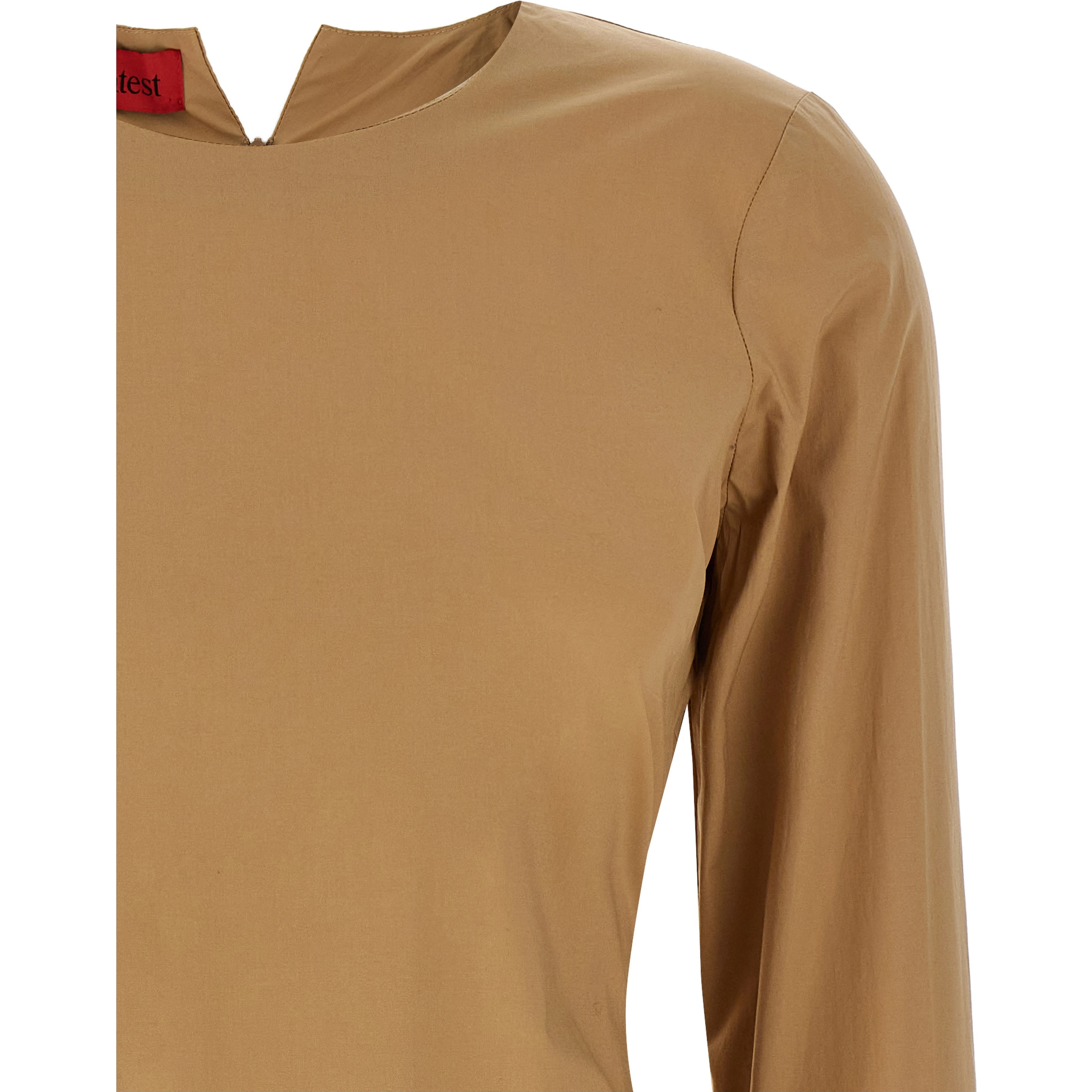 Beige Cotton T-Shirt