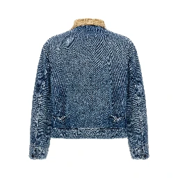 Blue Cotton Denim Jacket