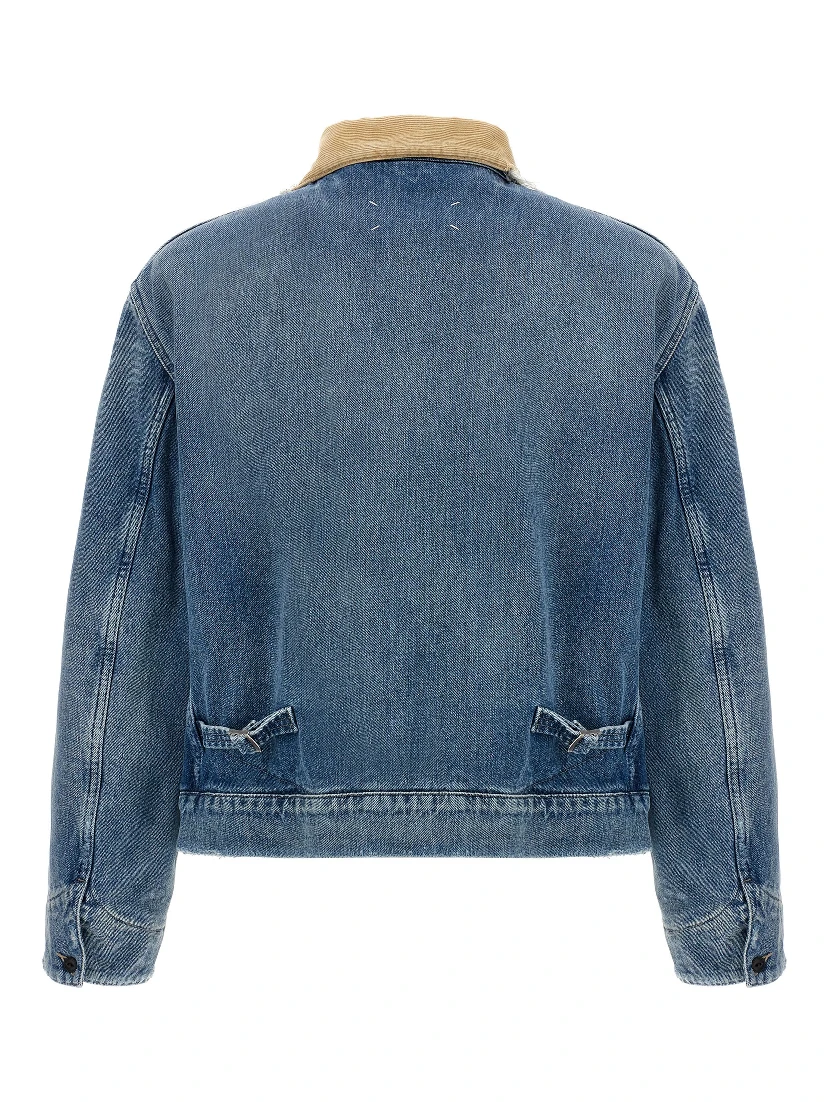 Blue Cotton Denim Jacket