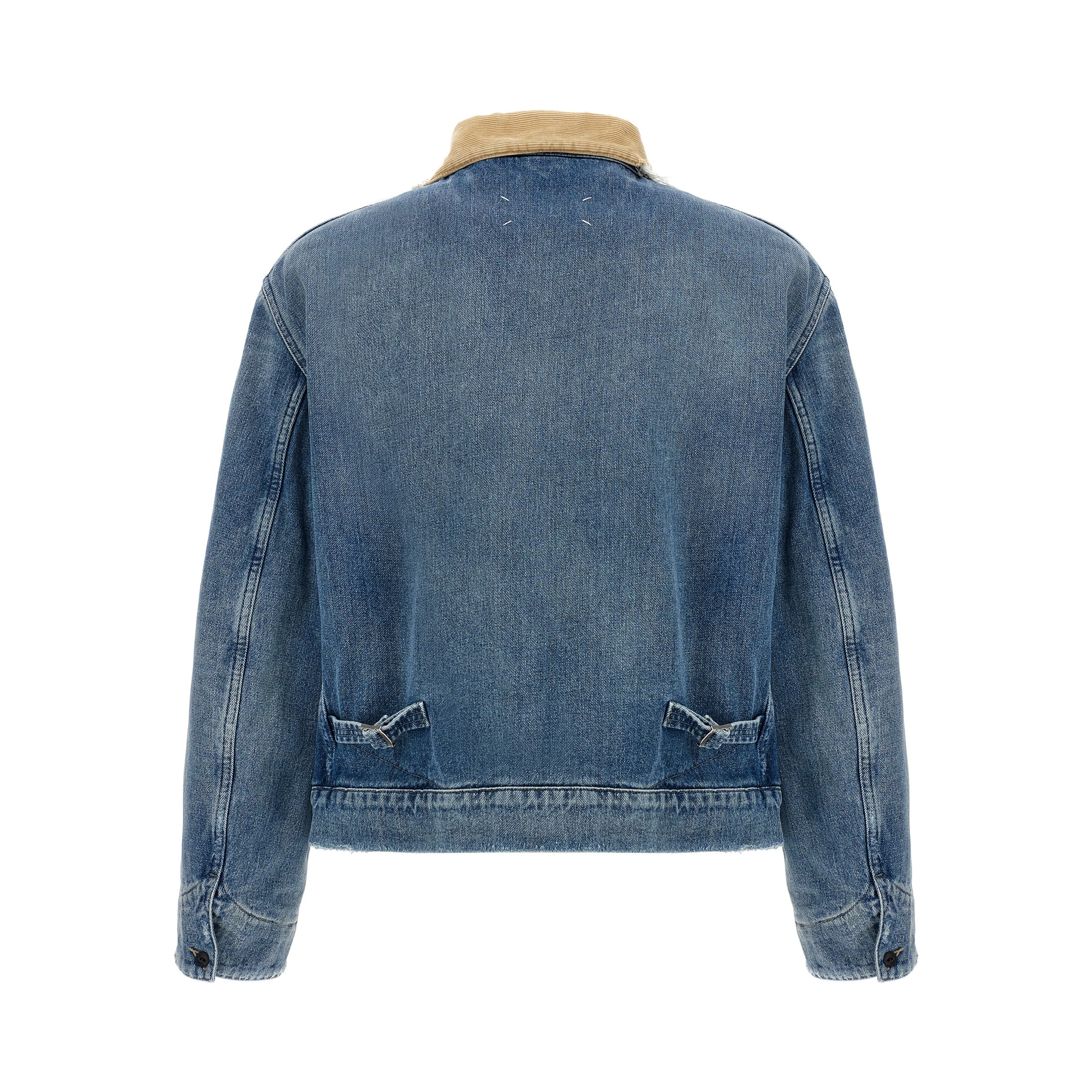 Blue Cotton Denim Jacket