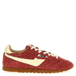 Multicolor Leather Low Top Sneakers