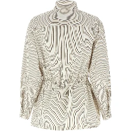 White Cotton Shell Jacket