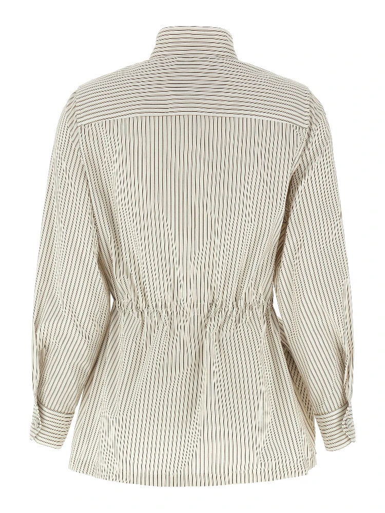 White Cotton Shell Jacket alternative