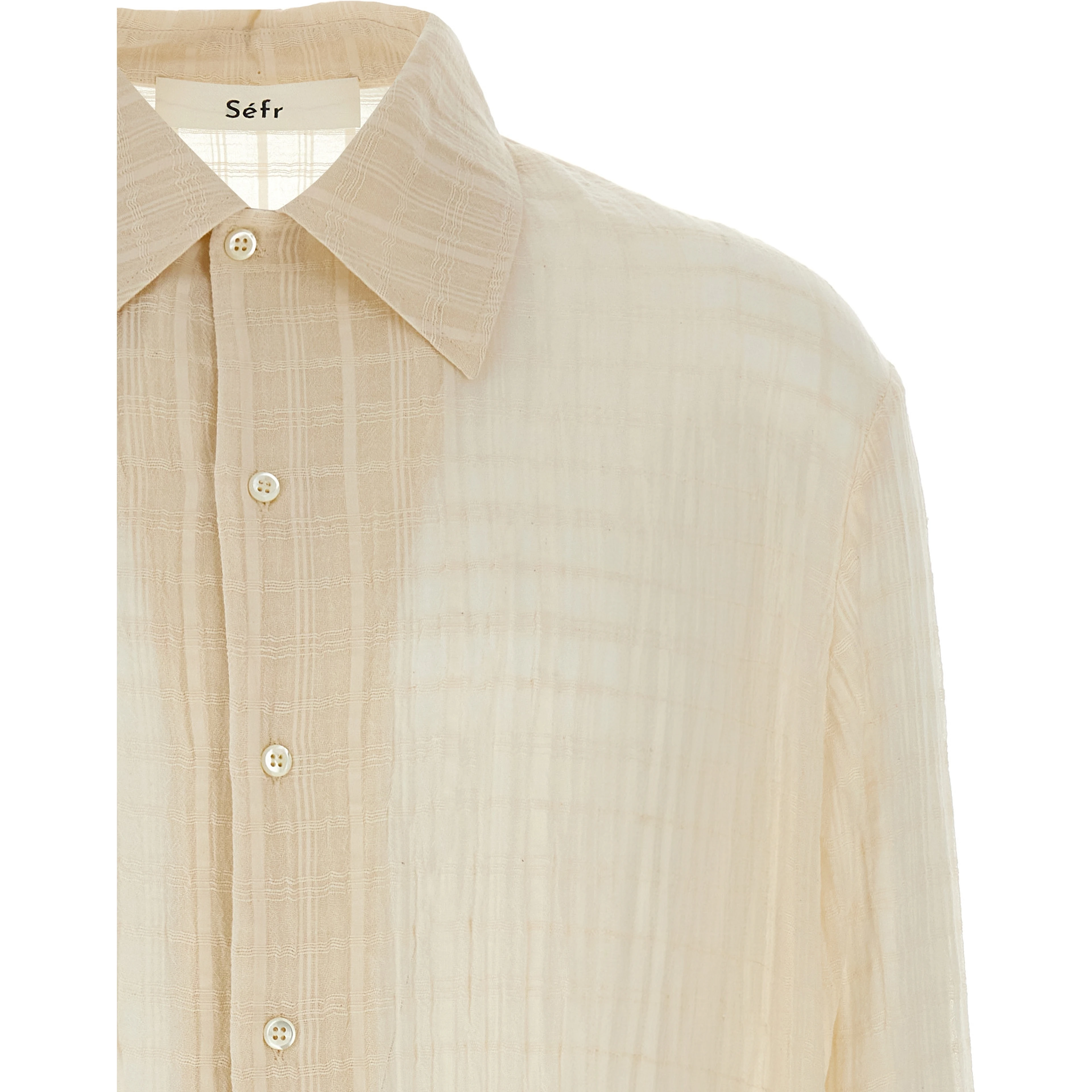 Beige Cotton Blouse