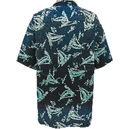 Blue Rayon Blouse