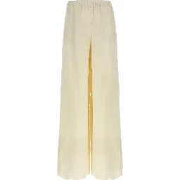 White Flax Casual Pants