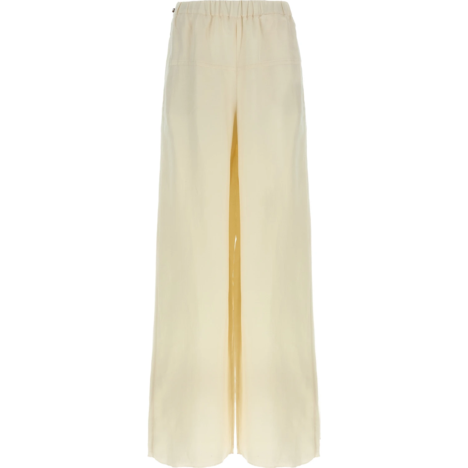 White Flax Casual Pants
