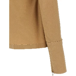 Beige Cotton T-Shirt