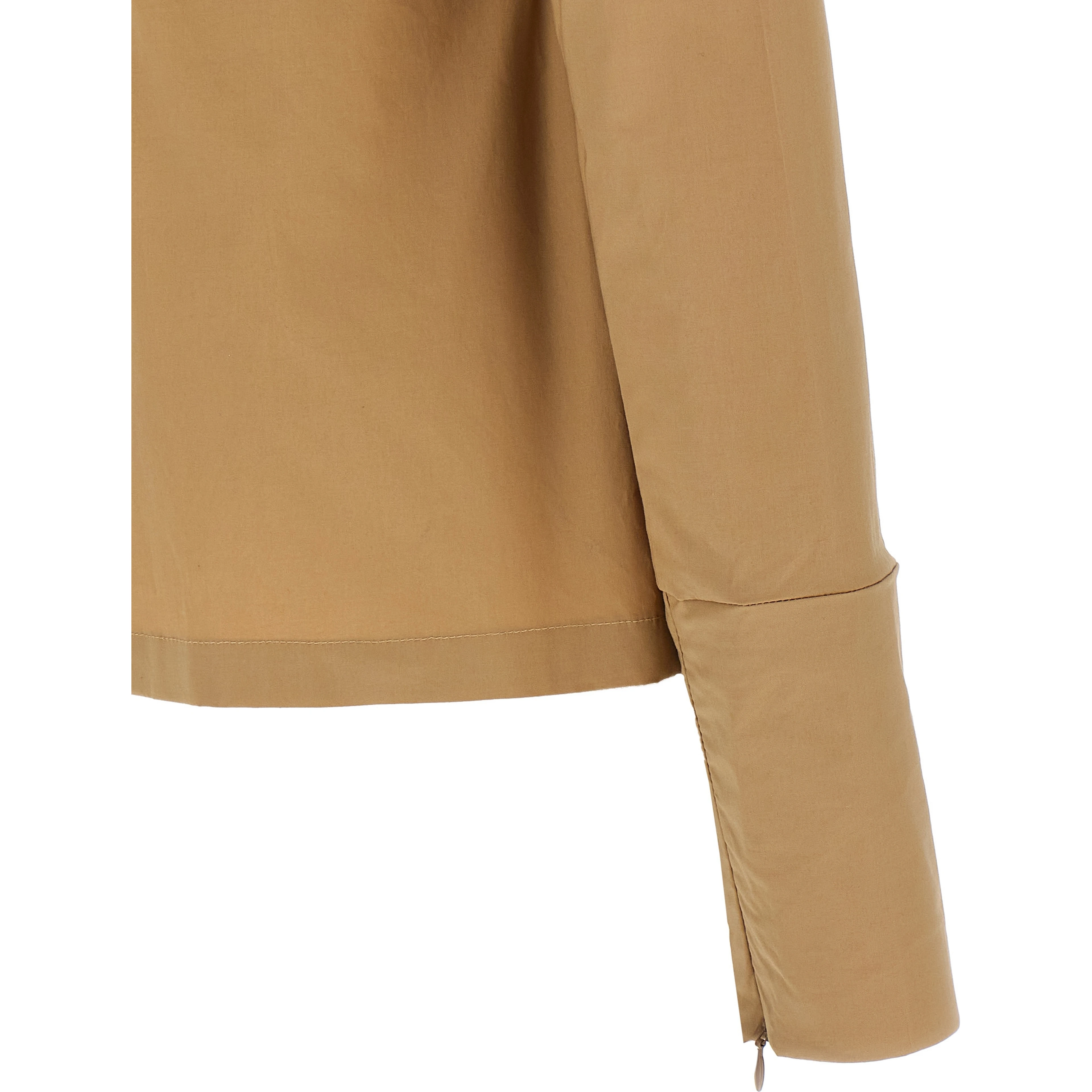 Beige Cotton T-Shirt