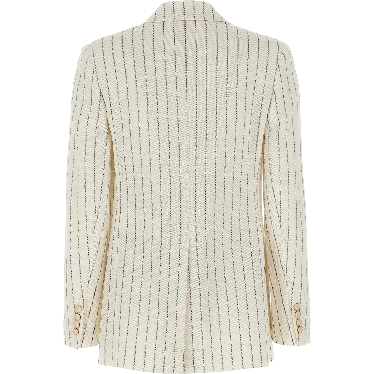 White Cotton Blazer
