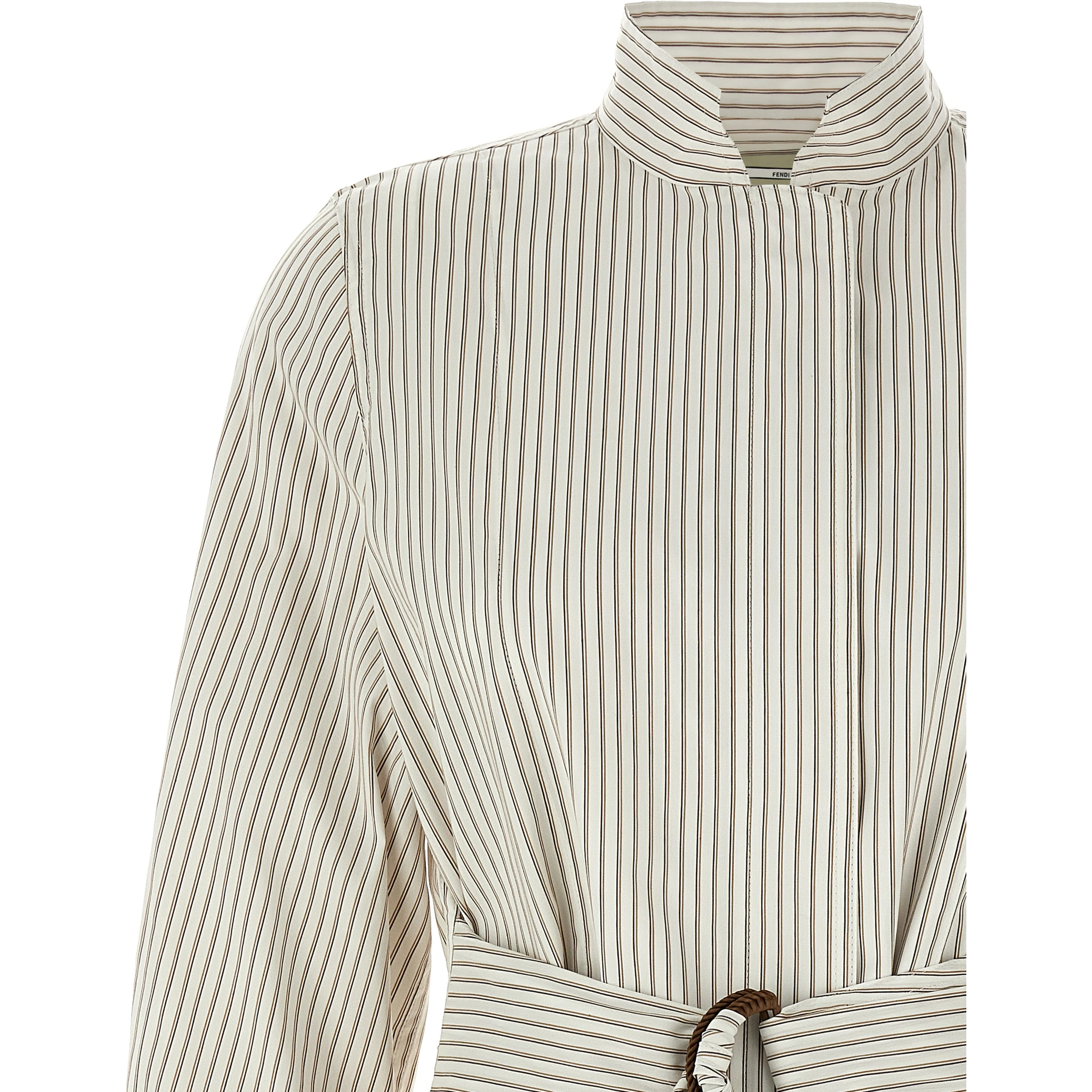 White Cotton Shell Jacket