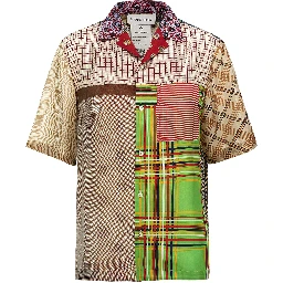 Multicolor Silk Blouse