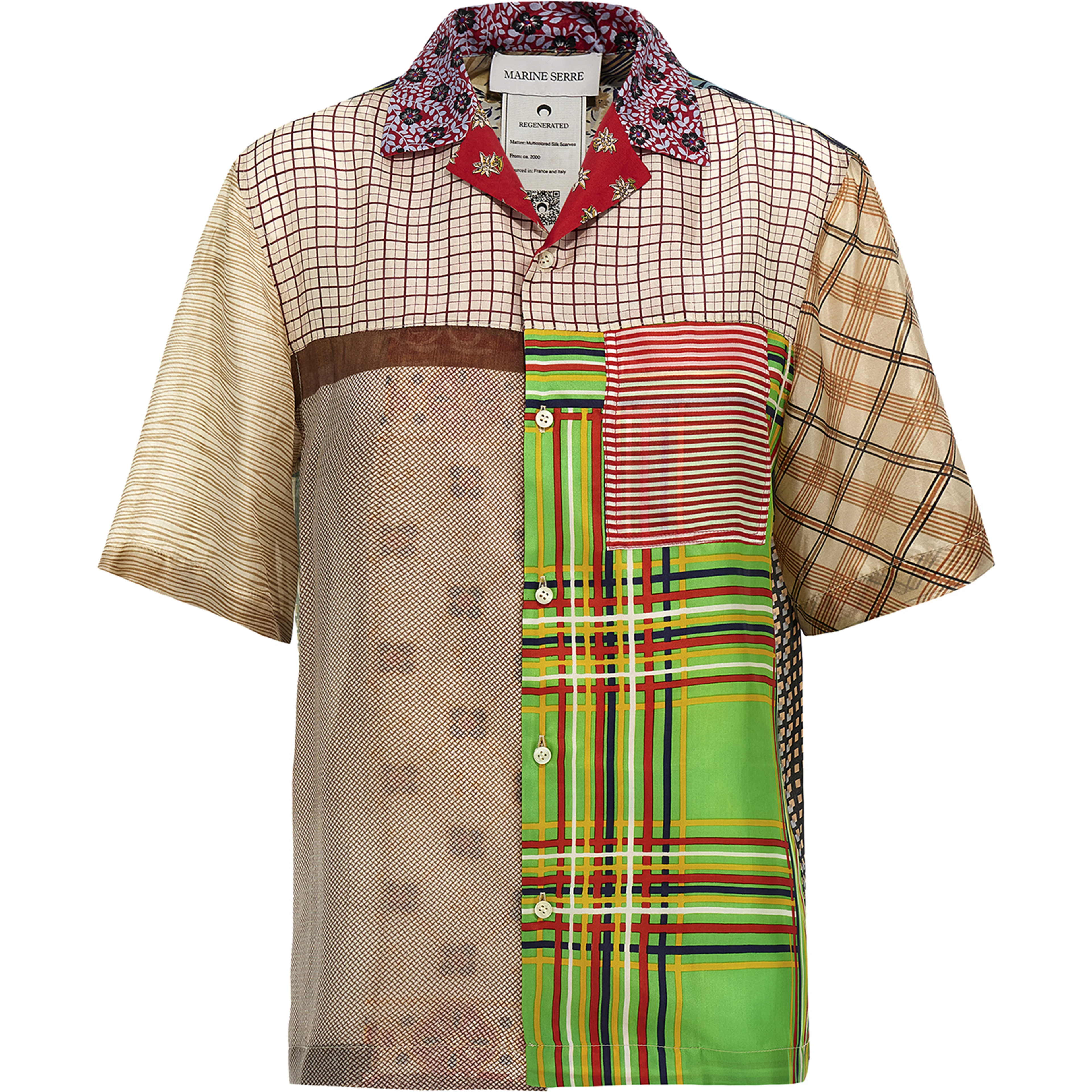 Multicolor Silk Blouse