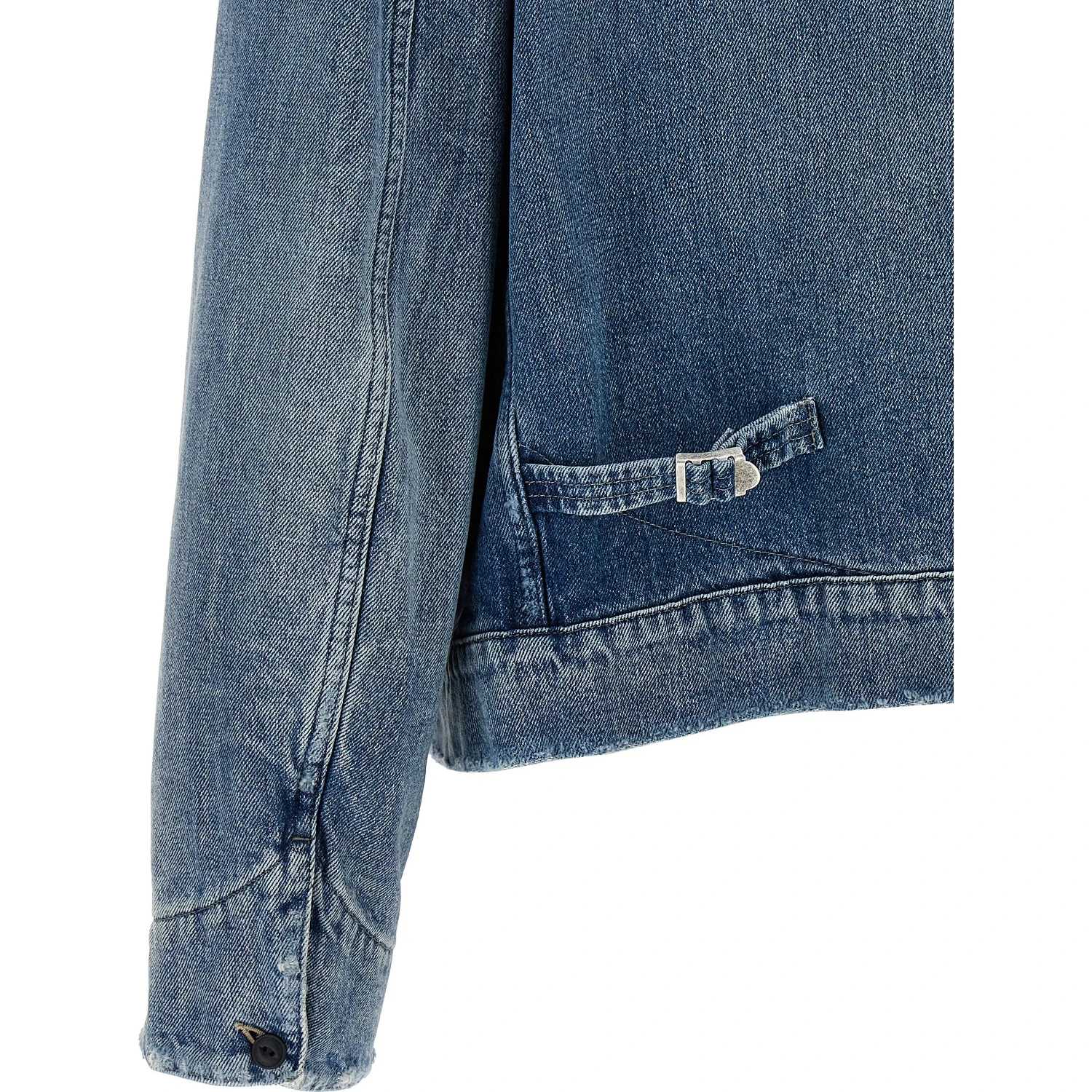 Blue Cotton Denim Jacket