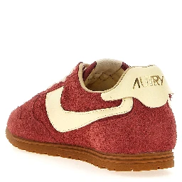 Multicolor Leather Low Top Sneakers