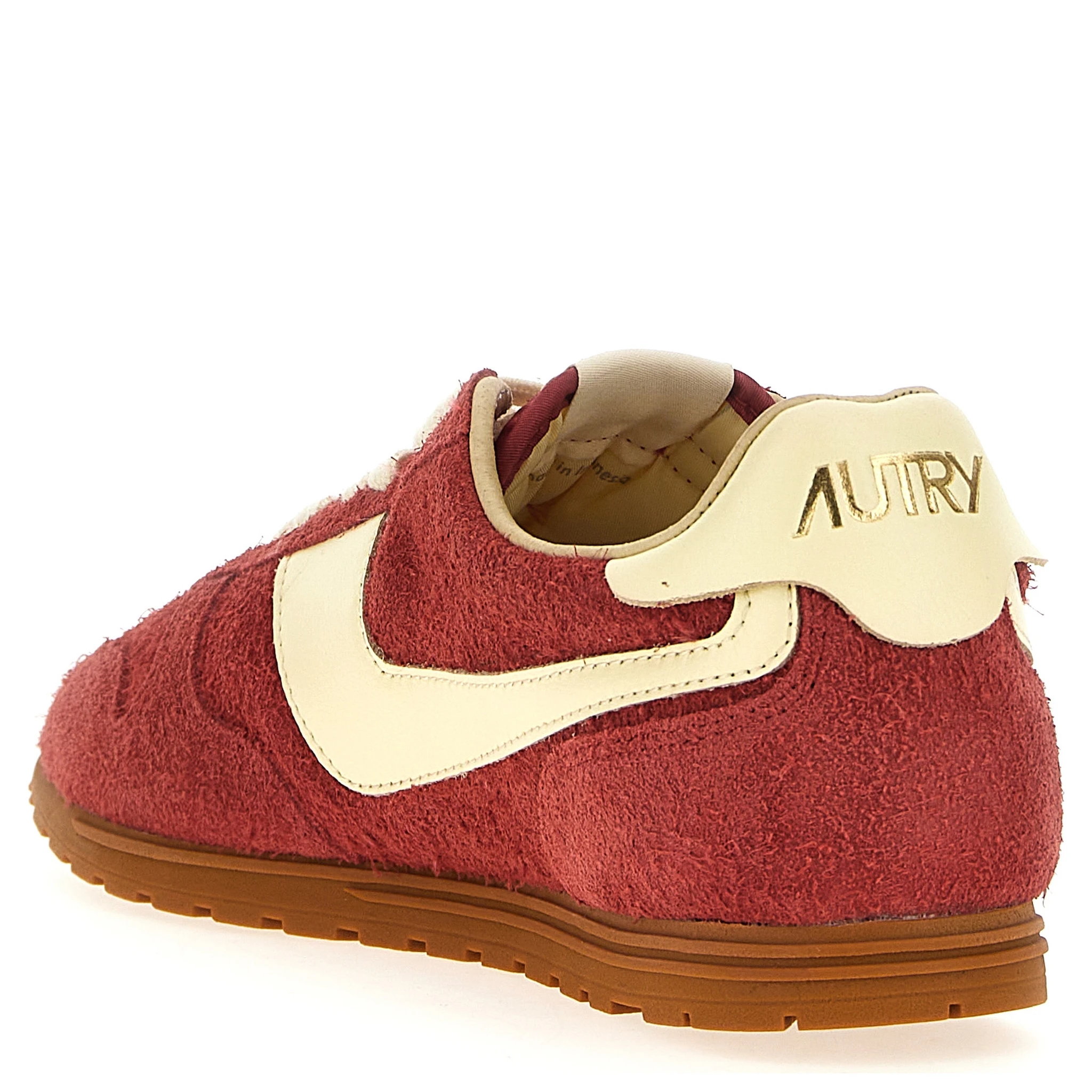 Multicolor Leather Low Top Sneakers