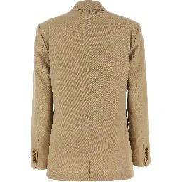 Beige Virgin Wool Blazer