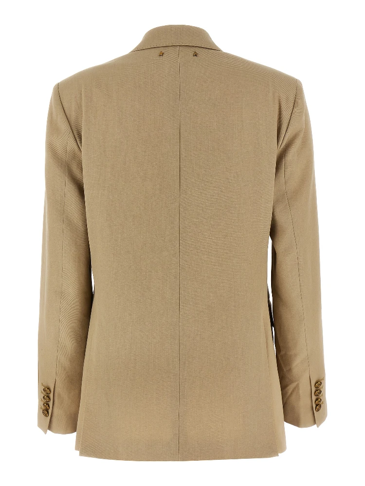 Beige Virgin Wool Blazer alternative