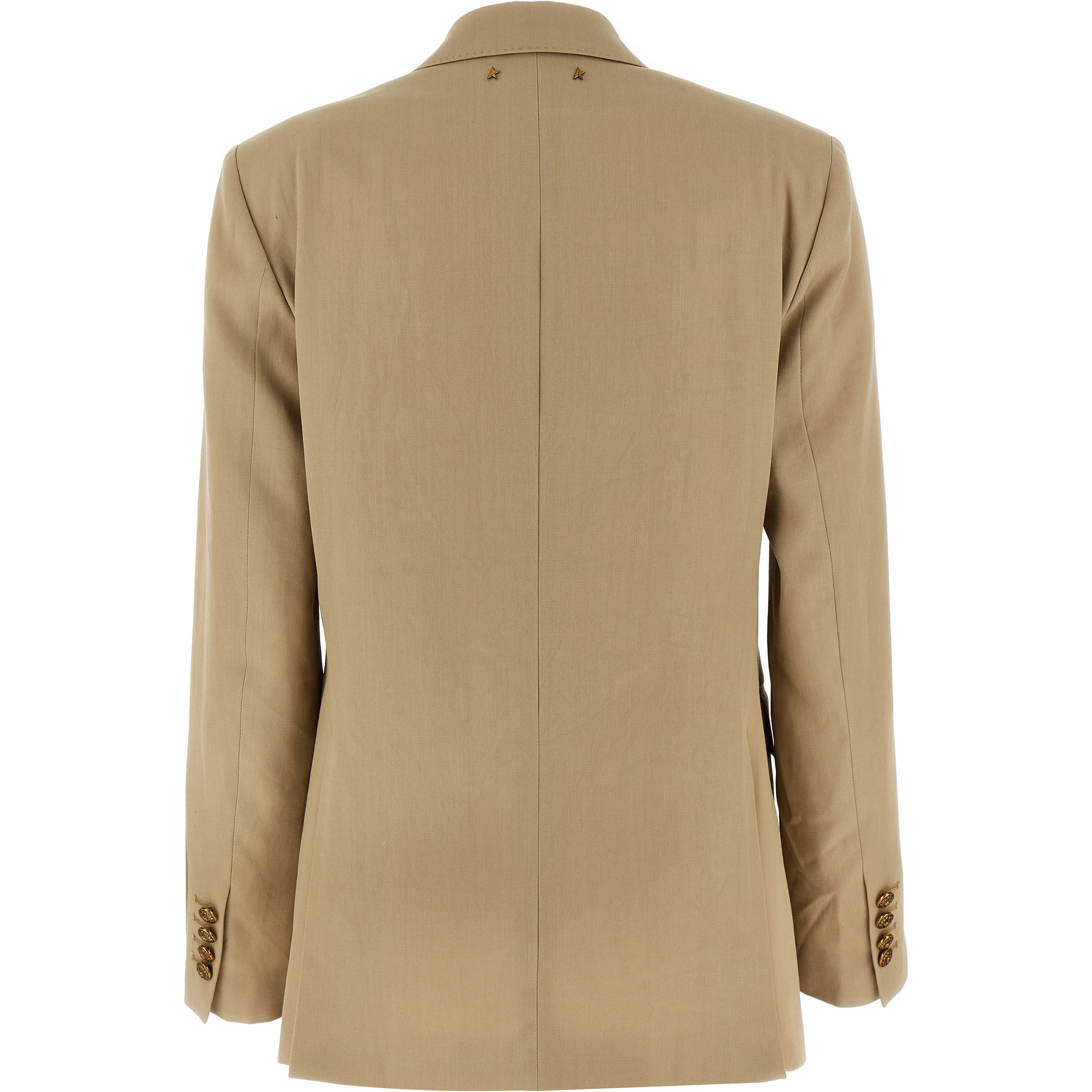 Beige Virgin Wool Blazer