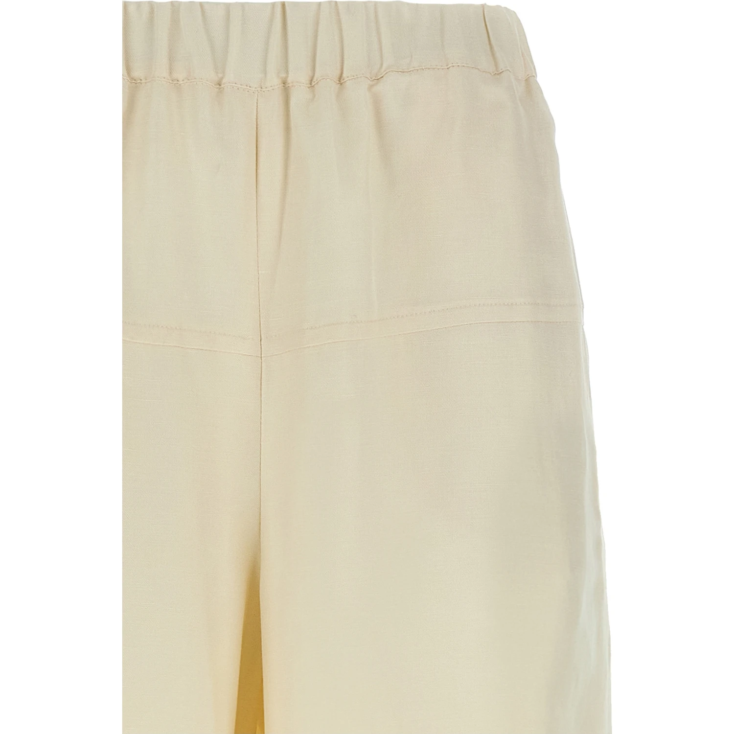White Flax Casual Pants
