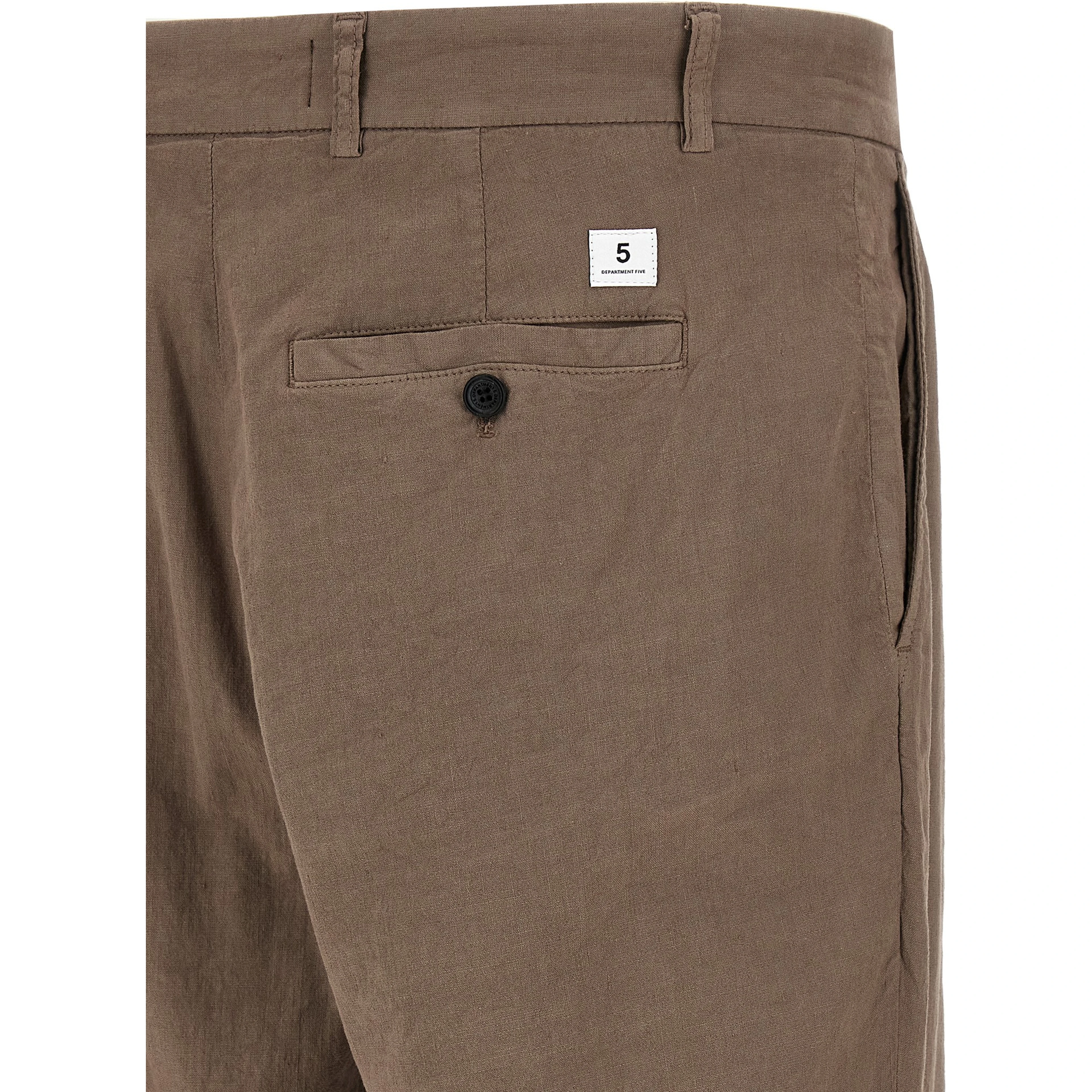 Brown Linen Pants