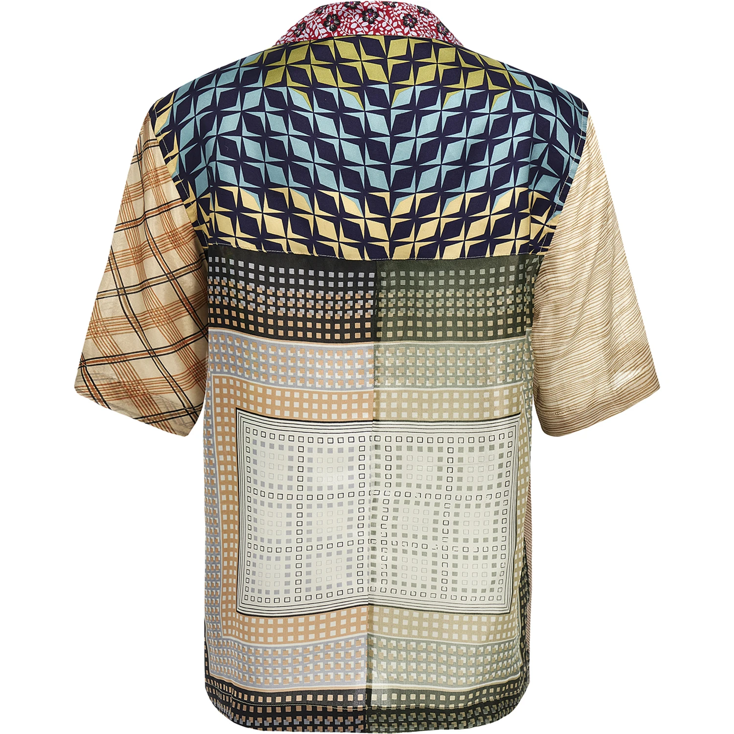 Multicolor Silk Blouse