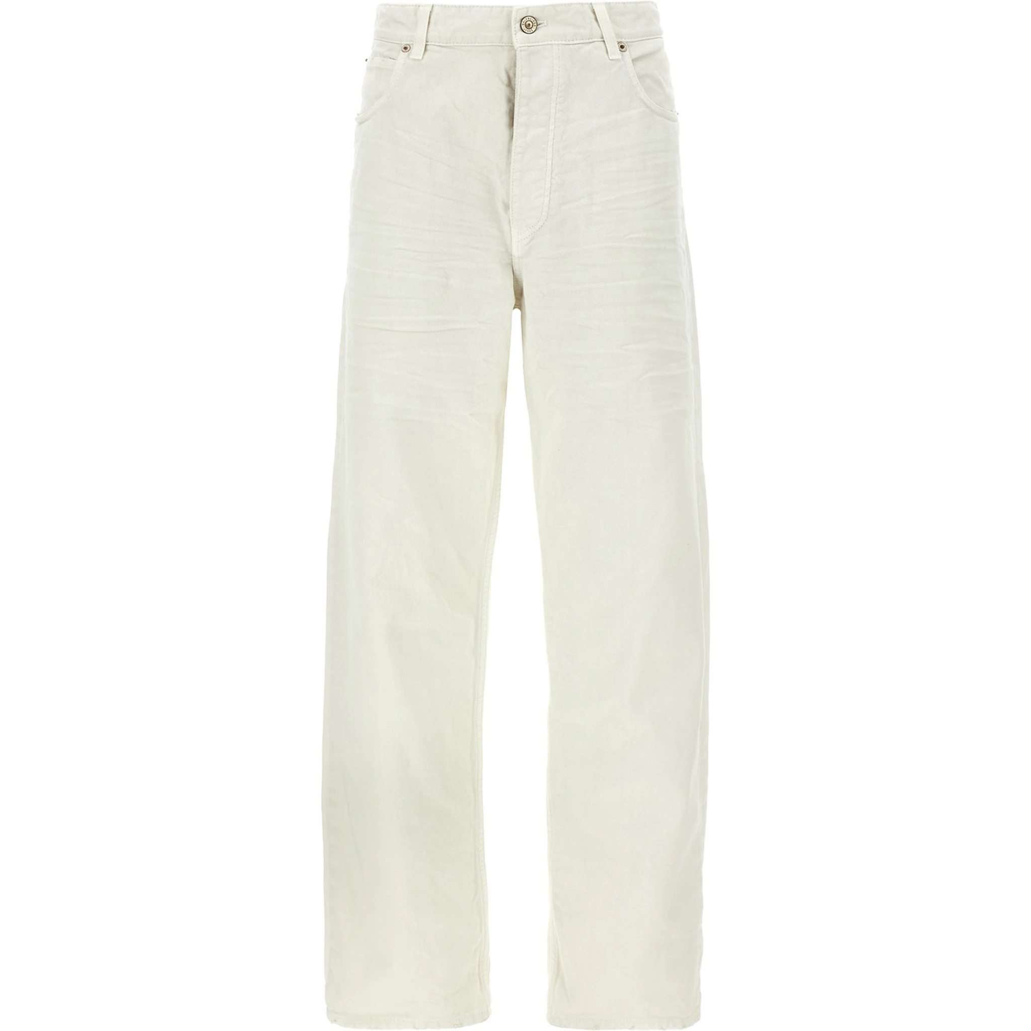 White Cotton Jeans Denim