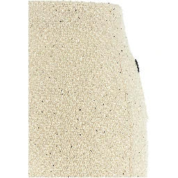 Bicolor Cotton Long Skirt
