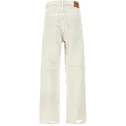 White Cotton Jeans Denim