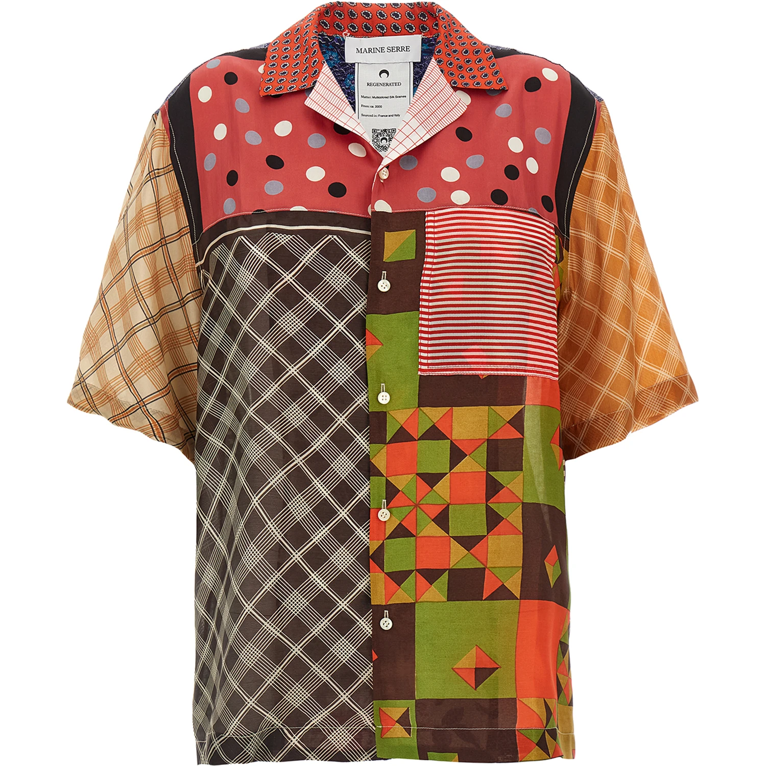 Multicolor Silk Blouse