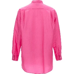 Fuchsia Polyamide Blouse