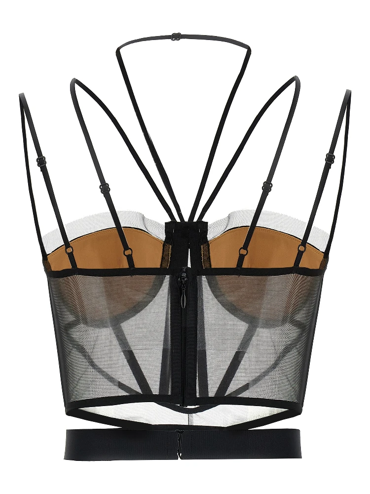 Black Polyamide Tank Tops alternative
