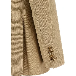 Beige Virgin Wool Blazer