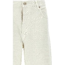 White Cotton Jeans Denim