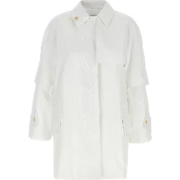 White Cotton Coat