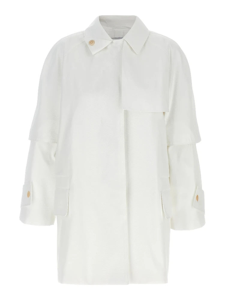 White Cotton Coat