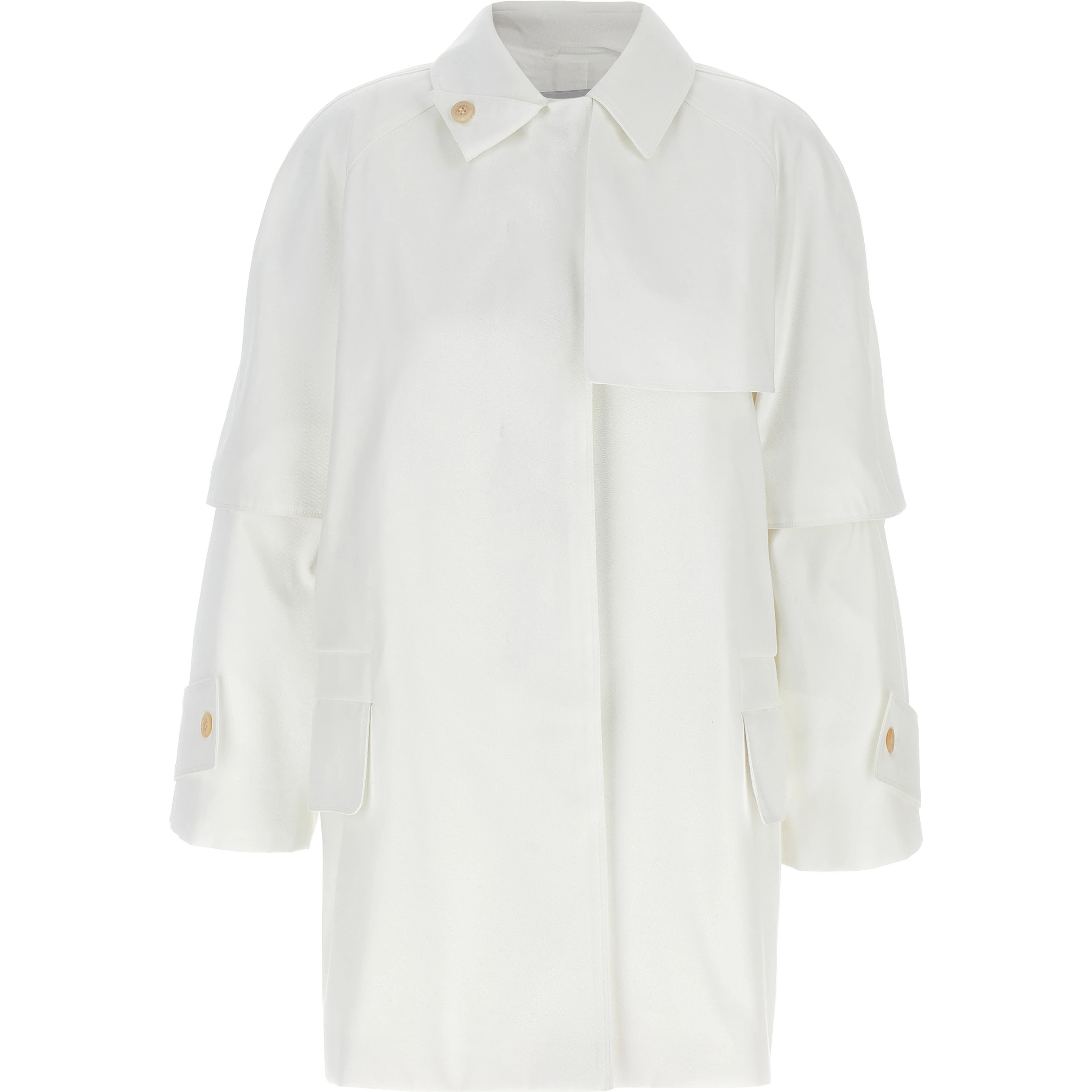 White Cotton Coat