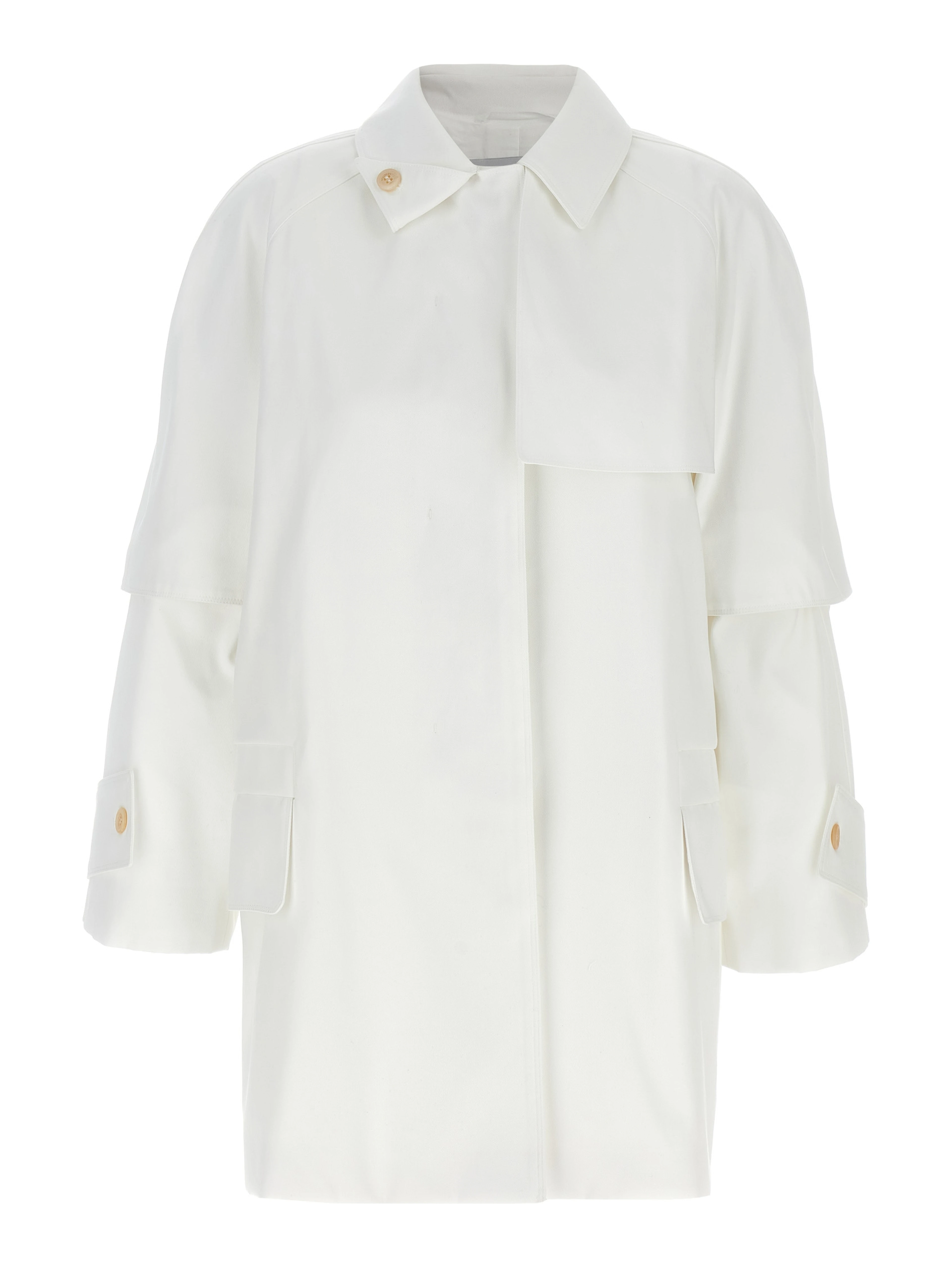 White Cotton Coat