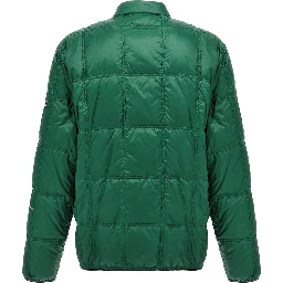 Bicolor Polyamide Full-Length Jacket
