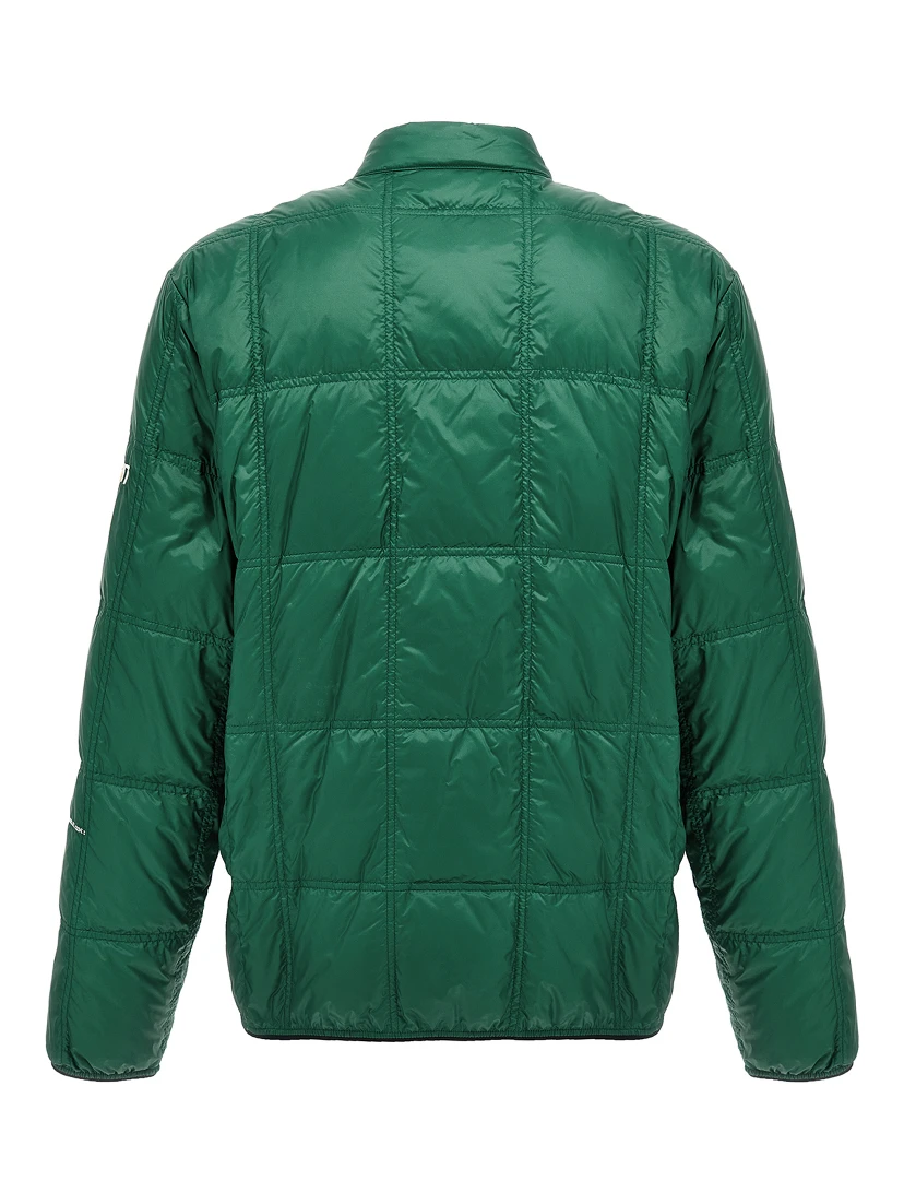Bicolor Polyamide Full-Length Jacket