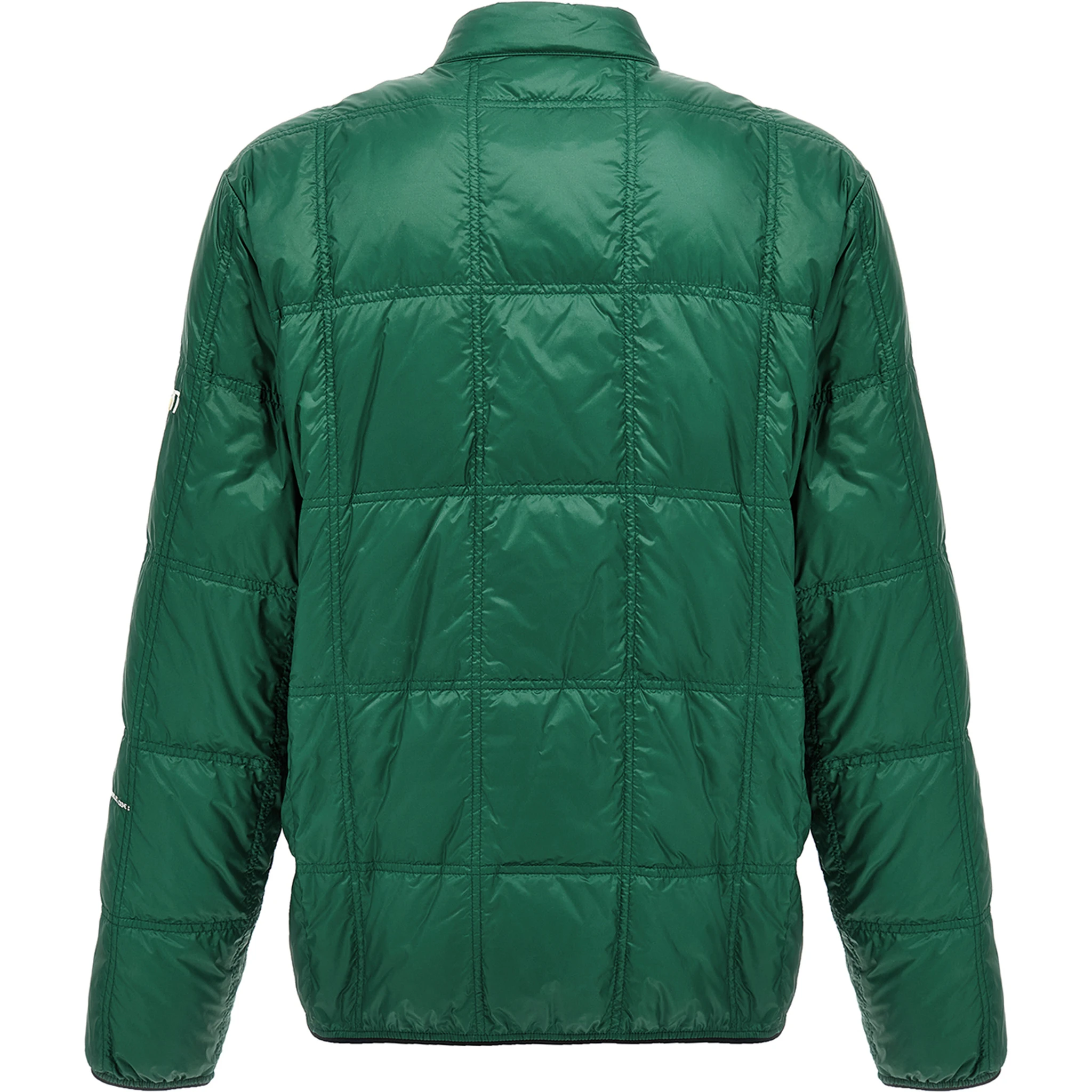 Bicolor Polyamide Full-Length Jacket