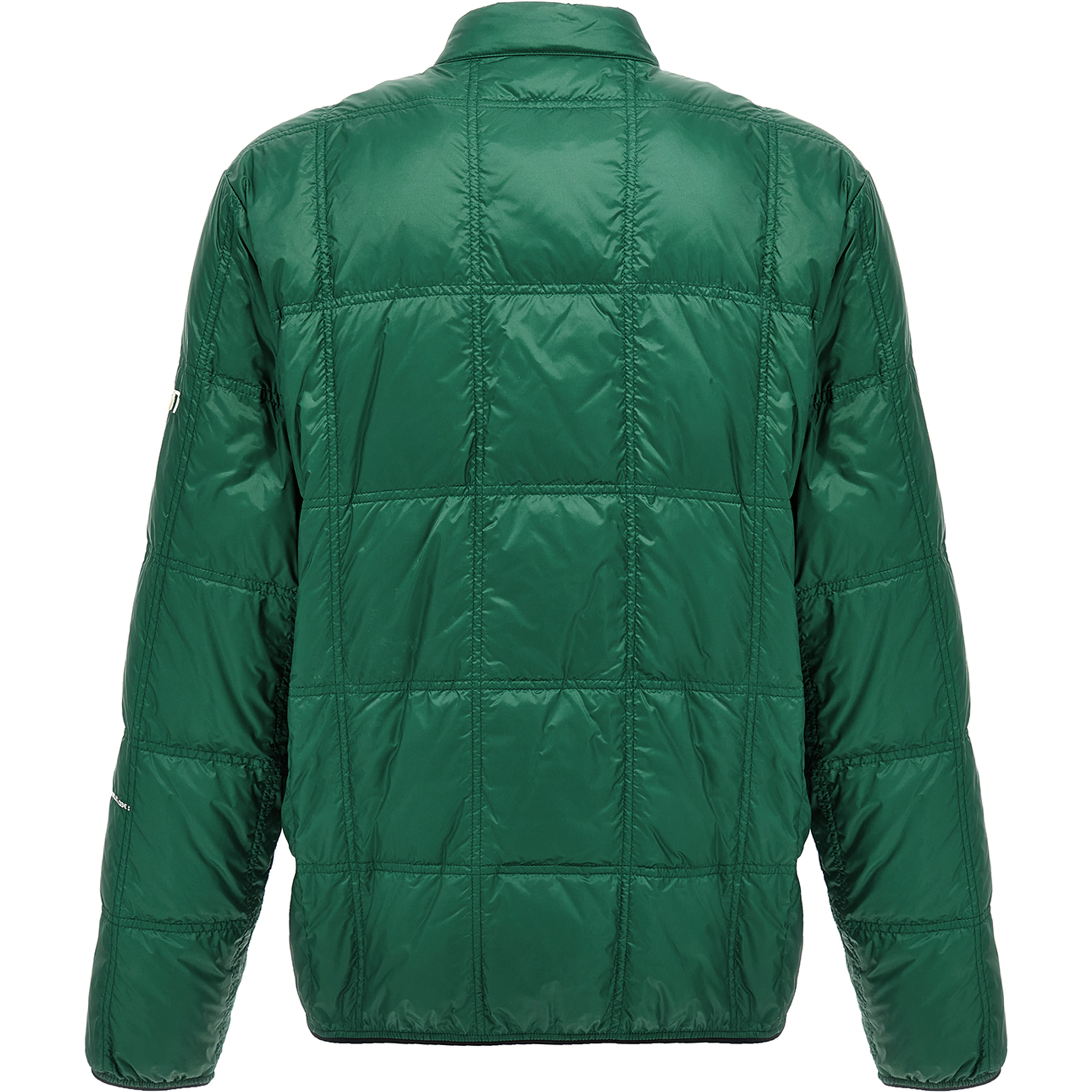 Bicolor Polyamide Full-Length Jacket