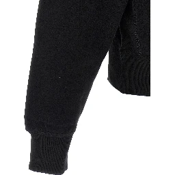 Black Cotton Sweatshirt
