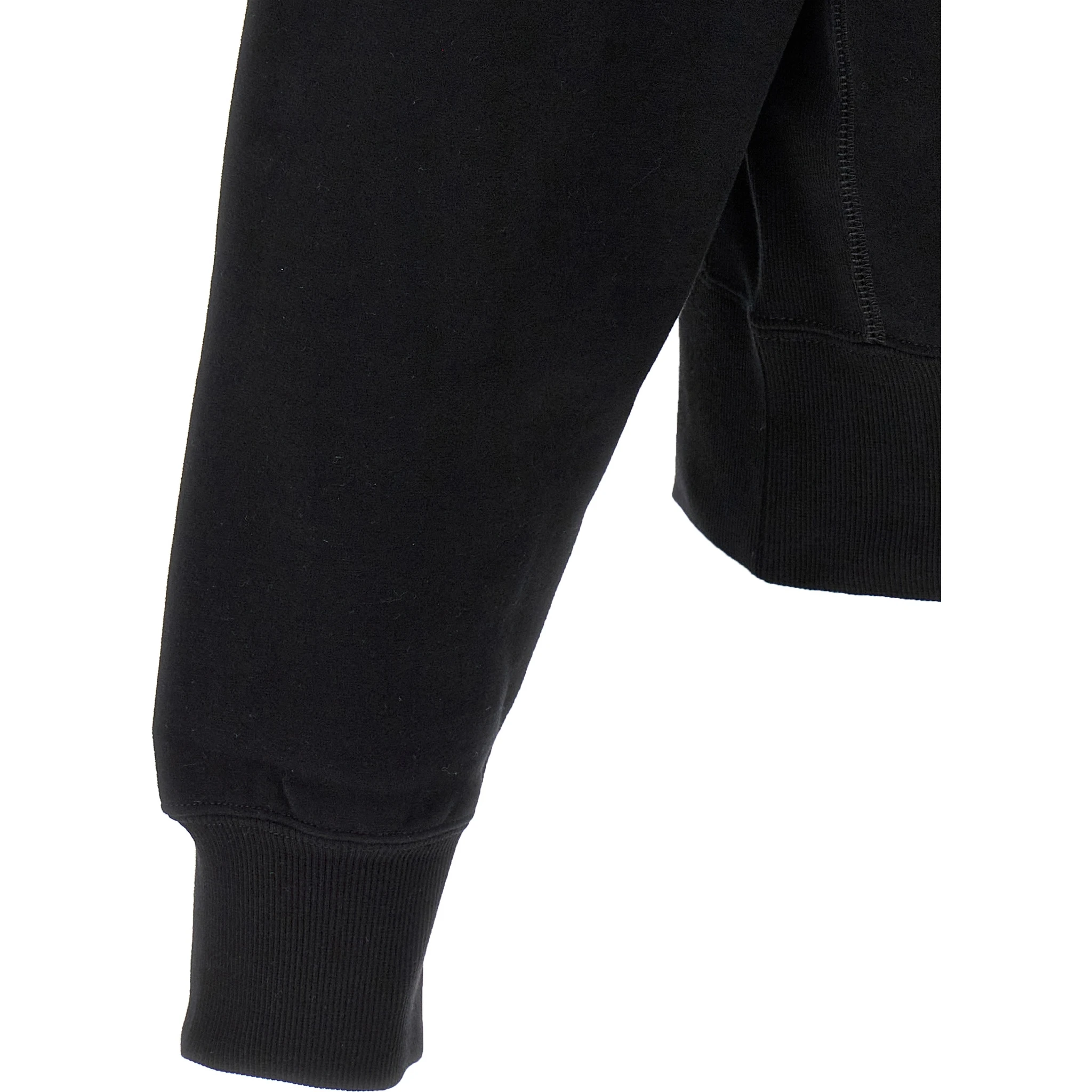 Black Cotton Sweatshirt