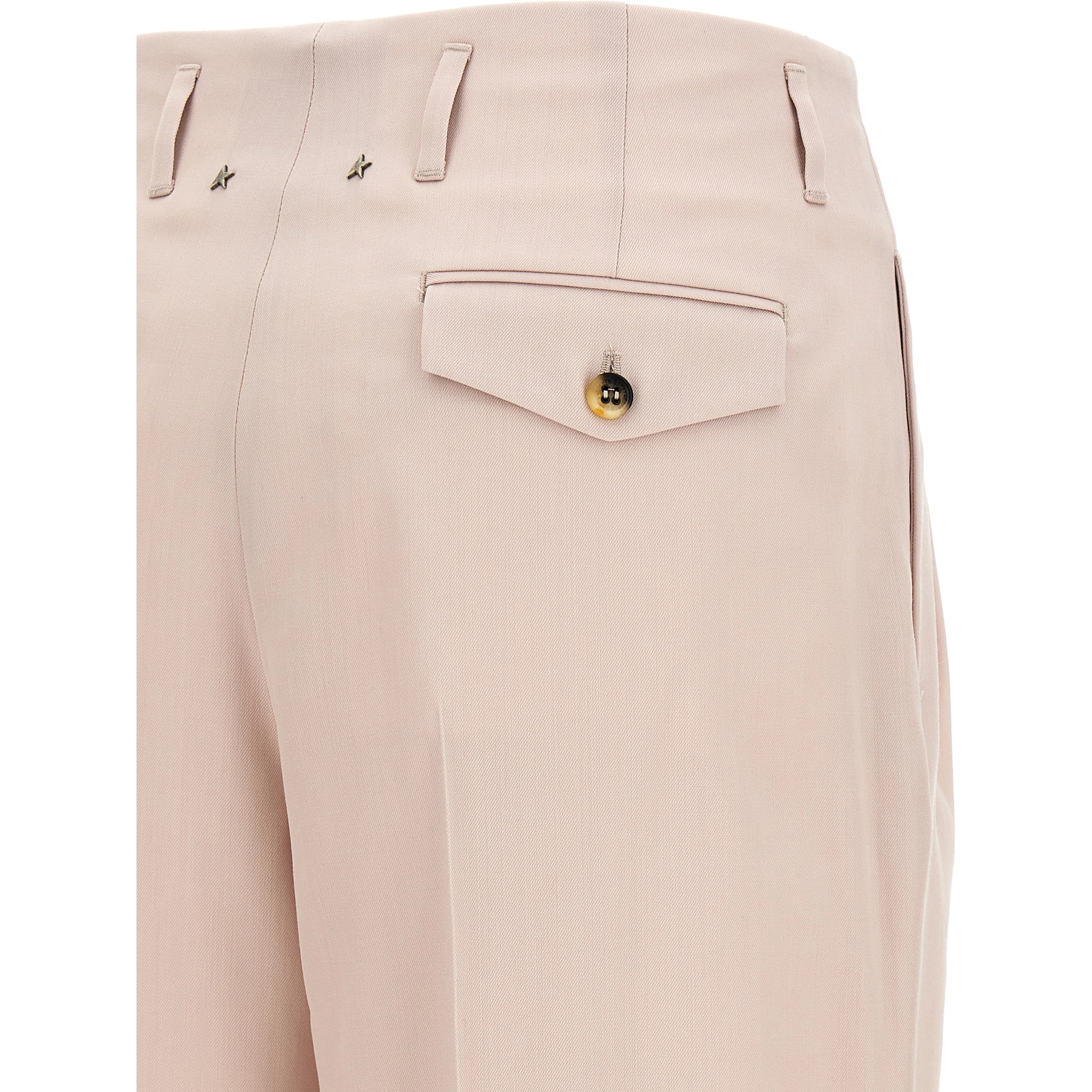 Multicolor Virgin Wool Casual Pants