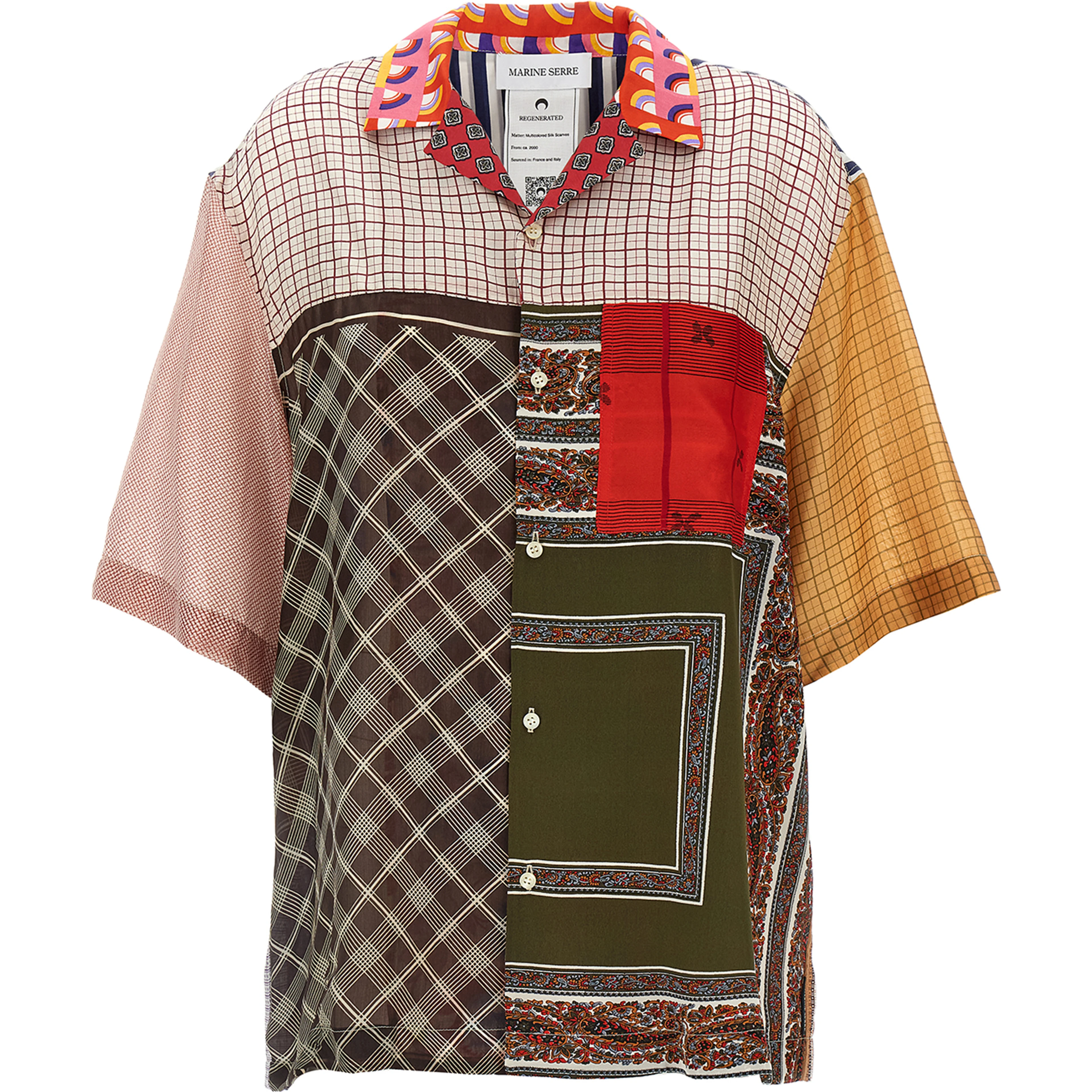 Multicolor Silk Blouse